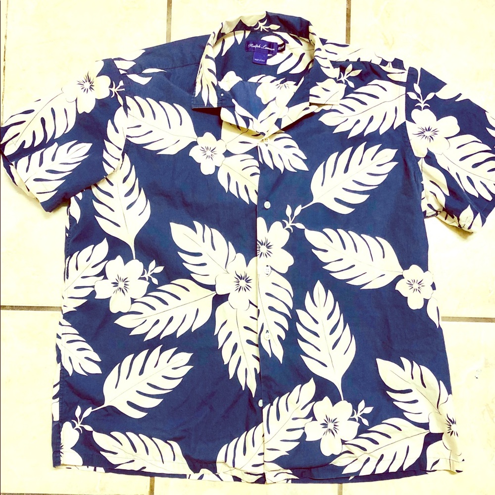 🚫SOLD🚫RARE RALPH LAUREN PURPLE LABEL Hawaiian
